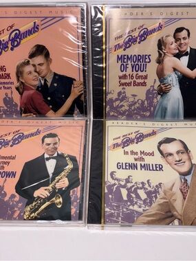 Readers Digest Music Best of Big Bands Les Brown Glenn Miller SEALED